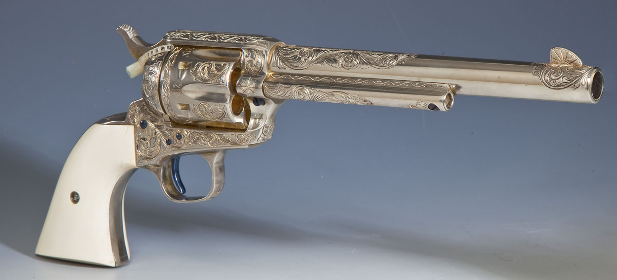Colt Engraved 3rd Generation SA  Army  - .44-40 ($2,900)